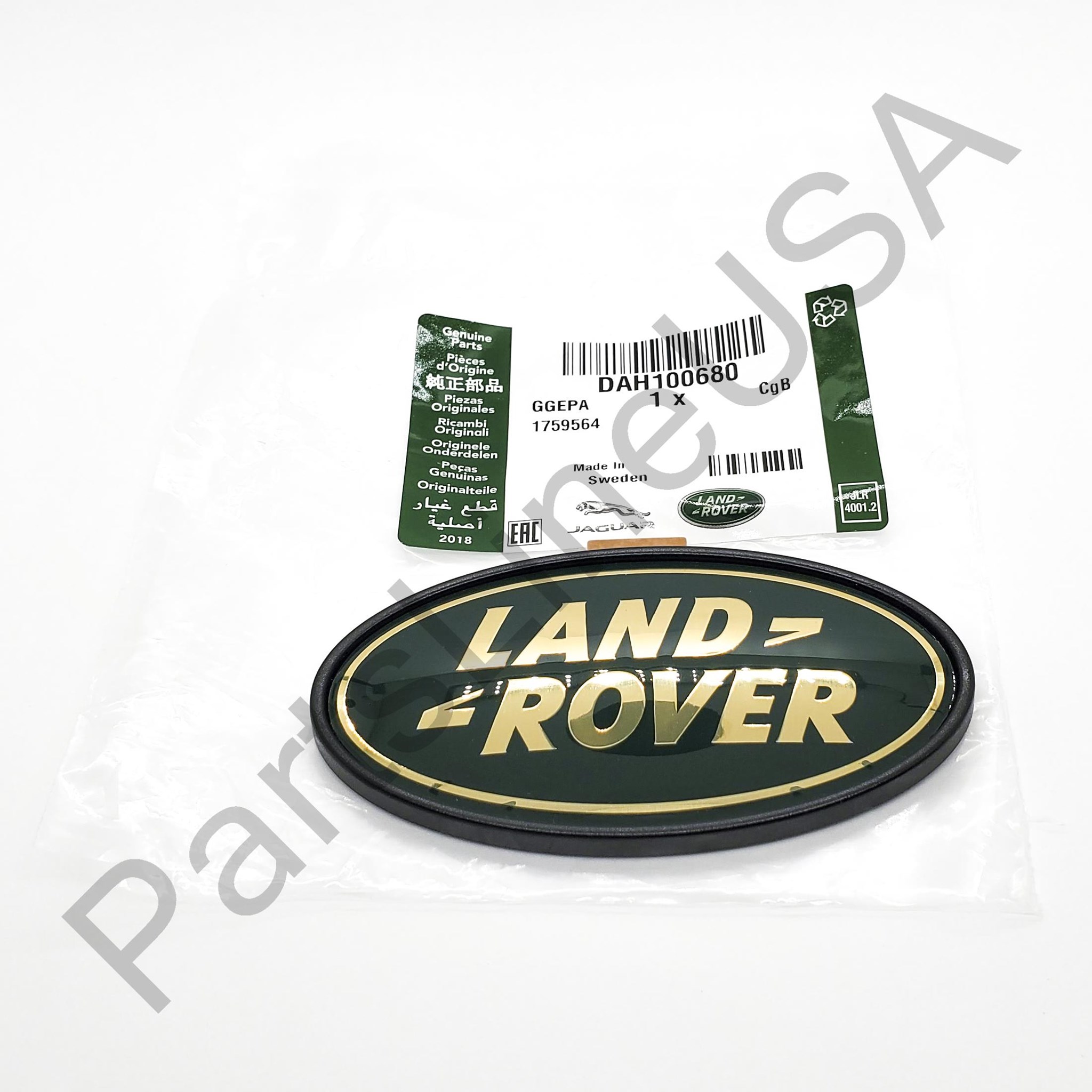 Picture of Genuine Land Rover Rear Emblem Decal Rover 1990-2009 Sport Defender DAH100680